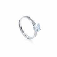 Celeste Solitaire Ring