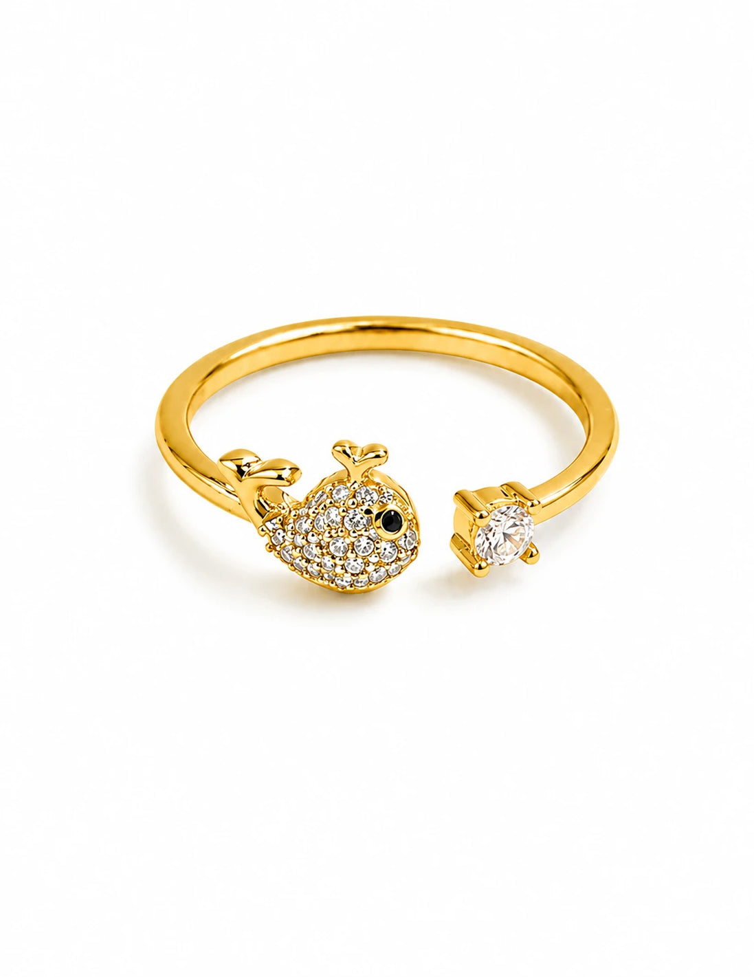 Lucky Whale Ring