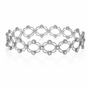 Reverie Flex Ring Bracelet silver