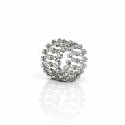 Reverie Flex Ring Bracelet silver