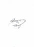 Marquise Leaf Open Ring
