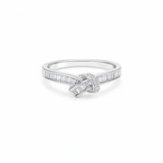 Baguette Knot Ring