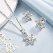 Snowflake Sparkle Jewelry Set