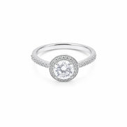 Halo Solitaire Ring