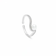 Pearl Wave Ring