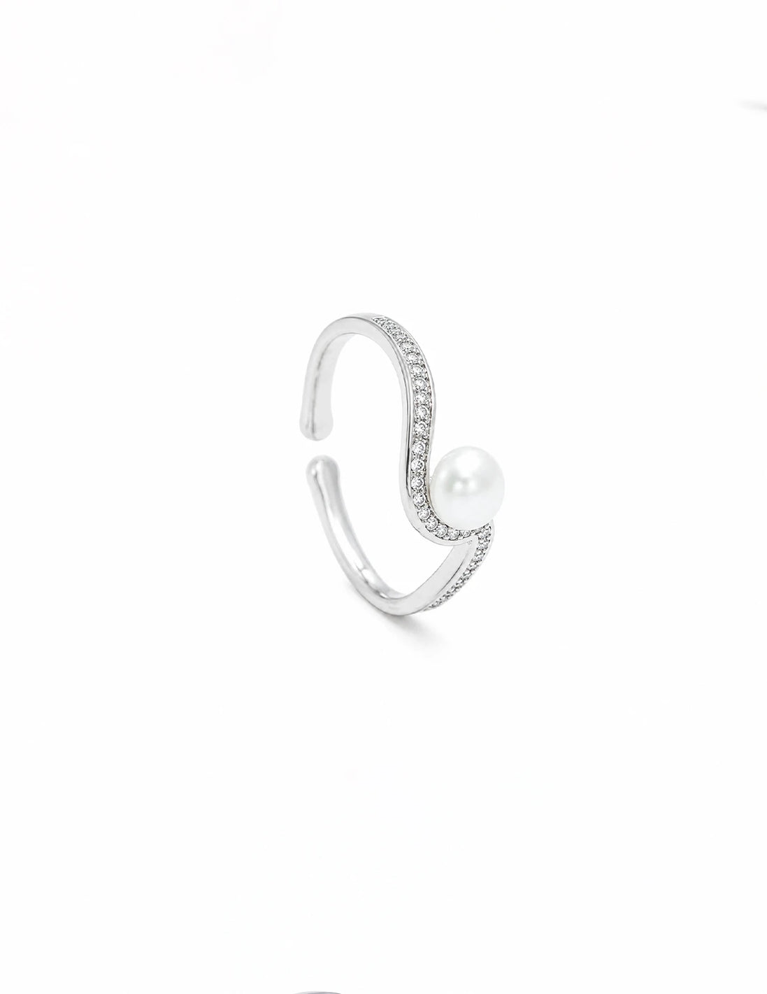 Pearl Wave Ring