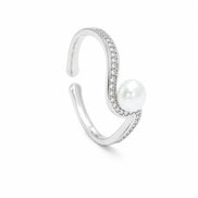 Pearl Wave Ring