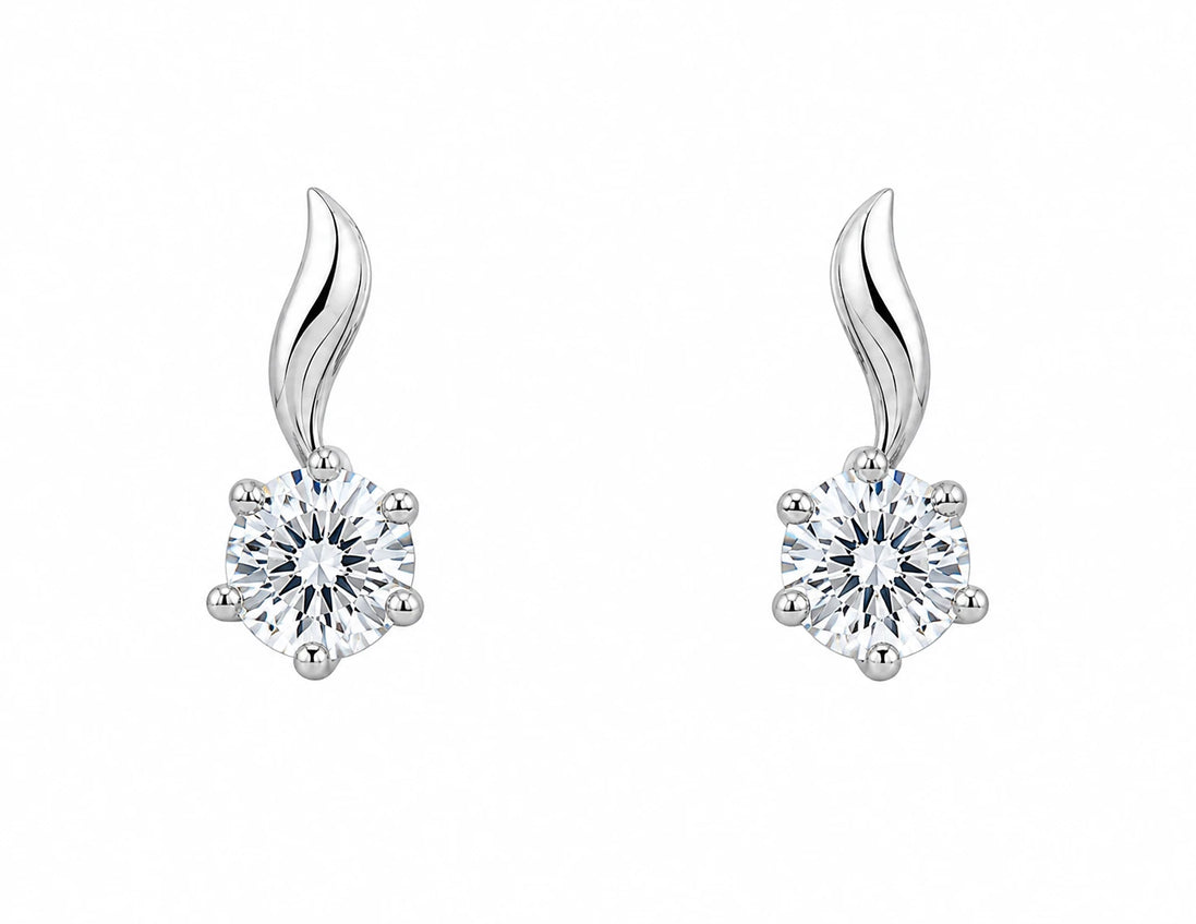 Luna Solitaire Jewelry Set