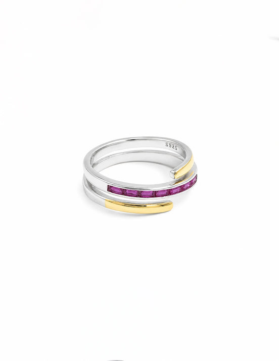 Ruby Harmony Ring