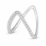 Silver Beautiful Vanki Ring