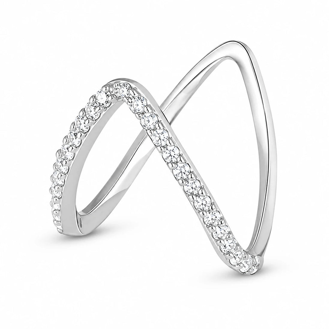 Silver Beautiful Vanki Ring