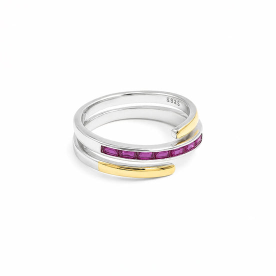 Ruby Harmony Ring