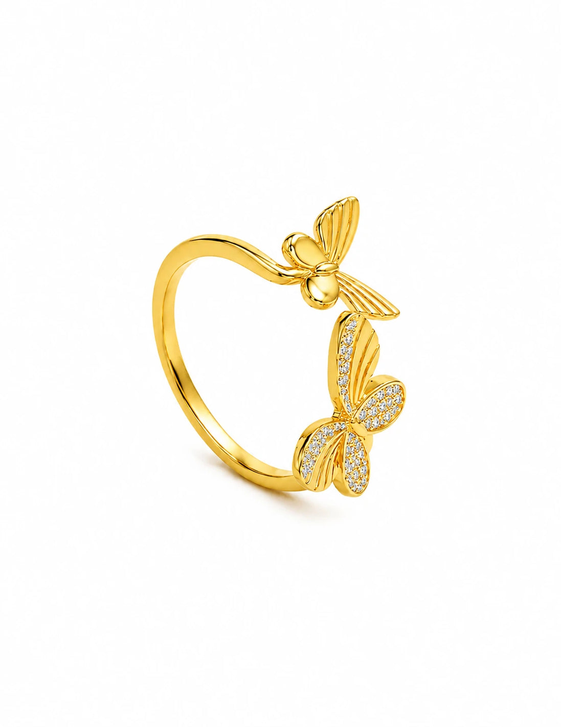 Flutter Butterfly Open Ring