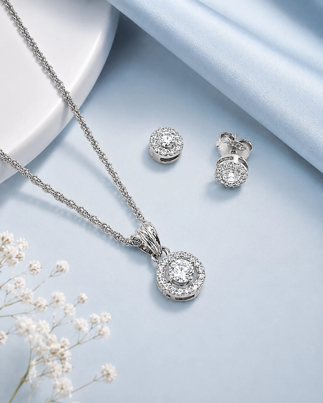 Celestial Halo Jewelry Set