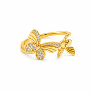 Flutter Butterfly Open Ring
