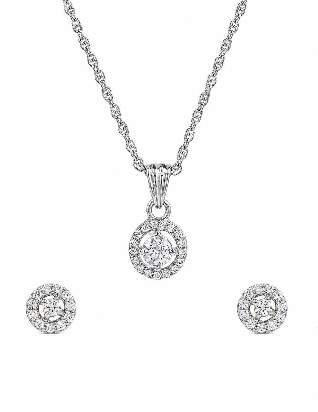 Celestial Halo Jewelry Set