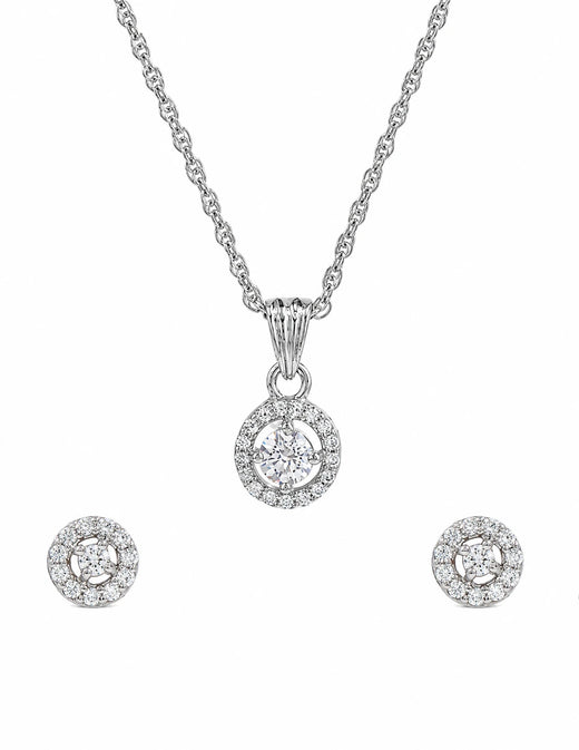 Celestial Halo Jewelry Set