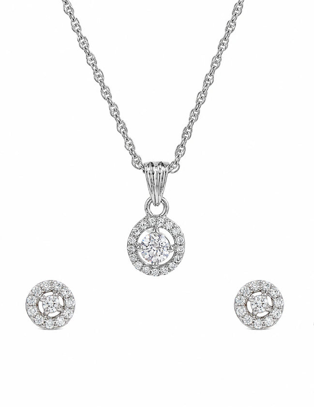 Celestial Halo Jewelry Set