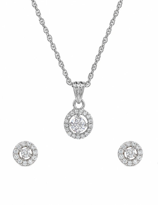 Celestial Halo Jewelry Set