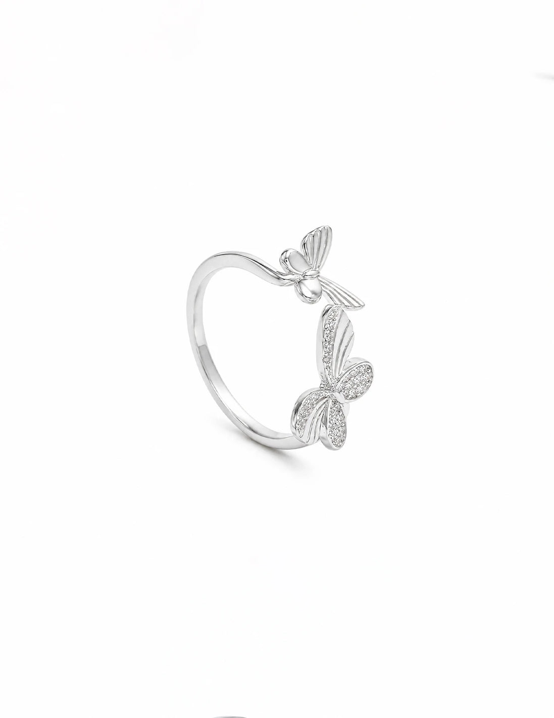 Flutter Butterfly Open Ring