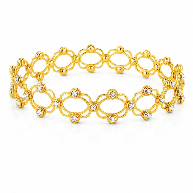 Reverie Flex Ring Bracelet gold
