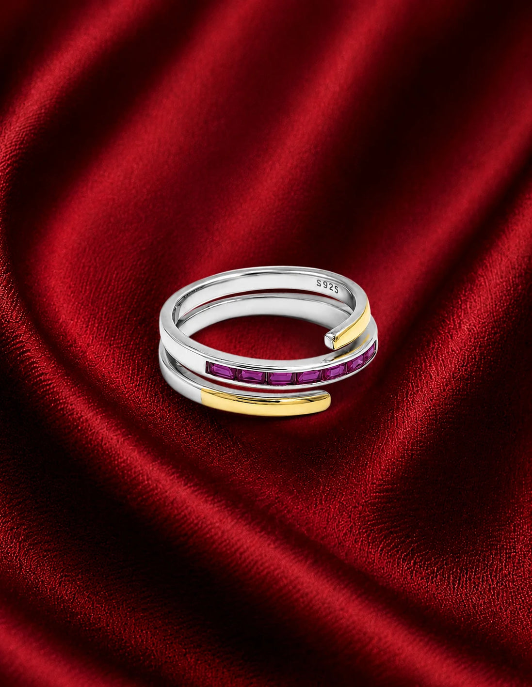 Ruby Harmony Ring