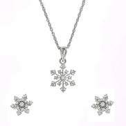 Snowflake Sparkle Jewelry Set