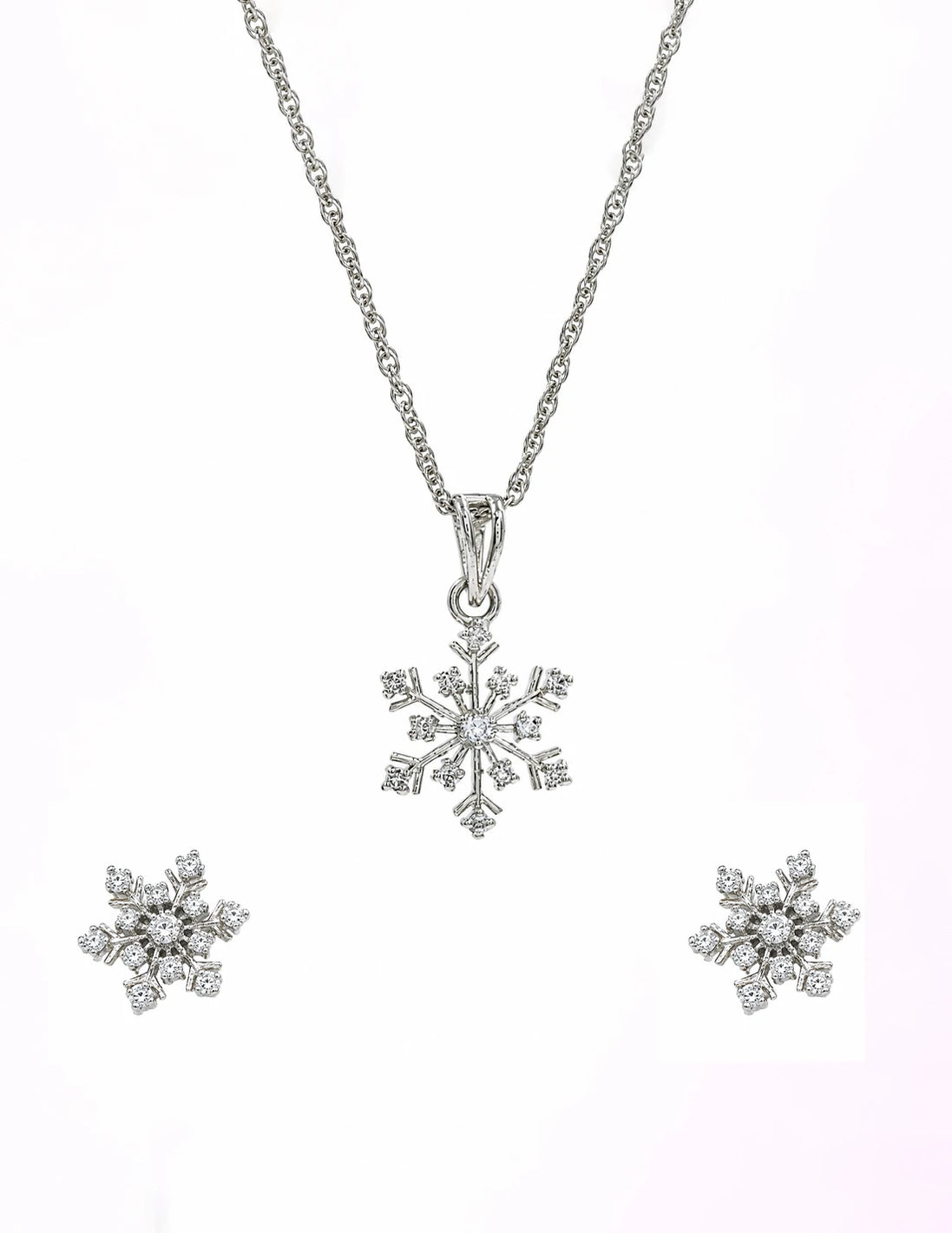 Snowflake Sparkle Jewelry Set