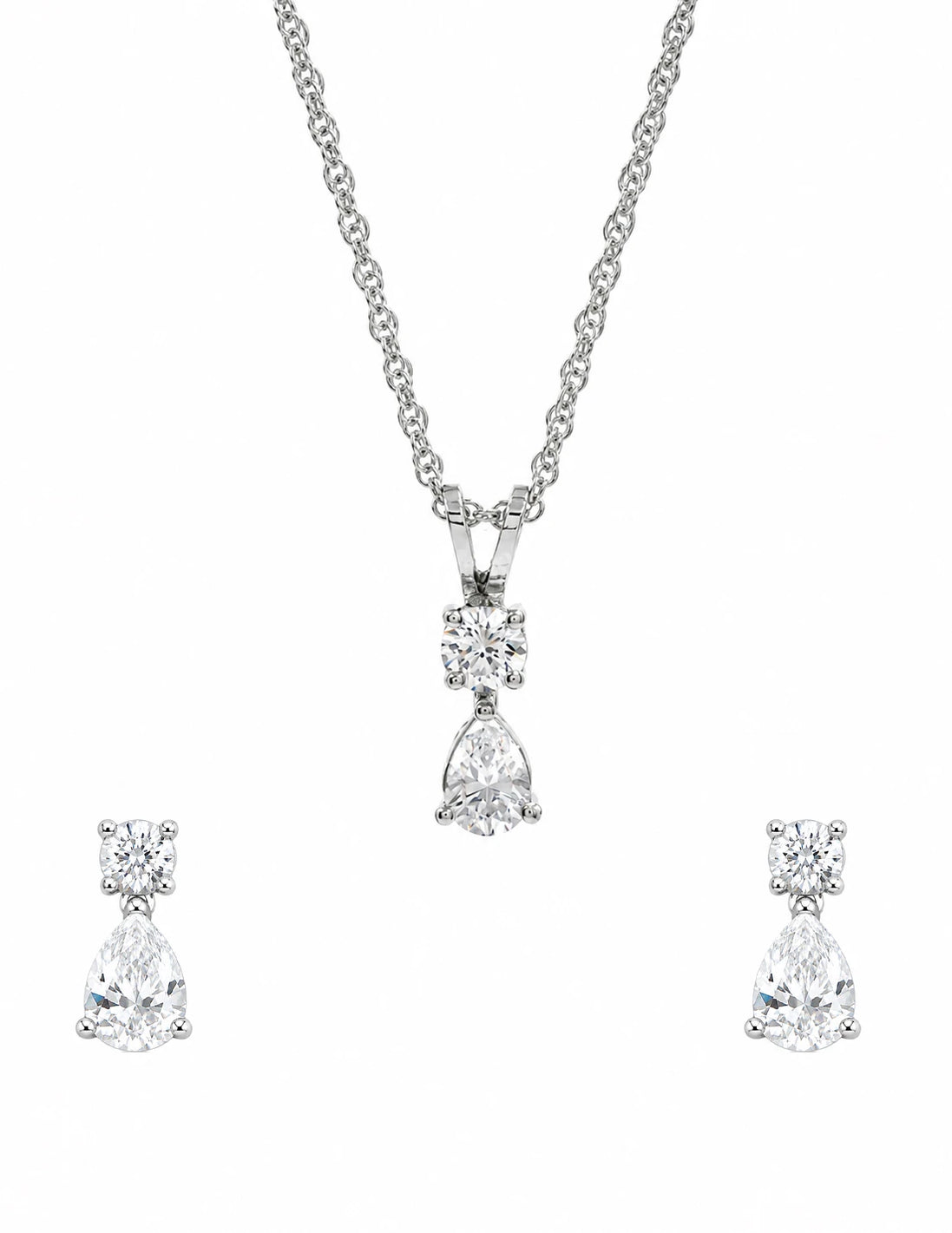 Aurora Duo Drop Jewelry Set