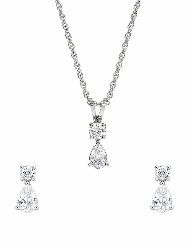 Aurora Duo Drop Jewelry Set