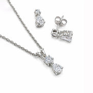 Aurora Duo Drop Jewelry Set