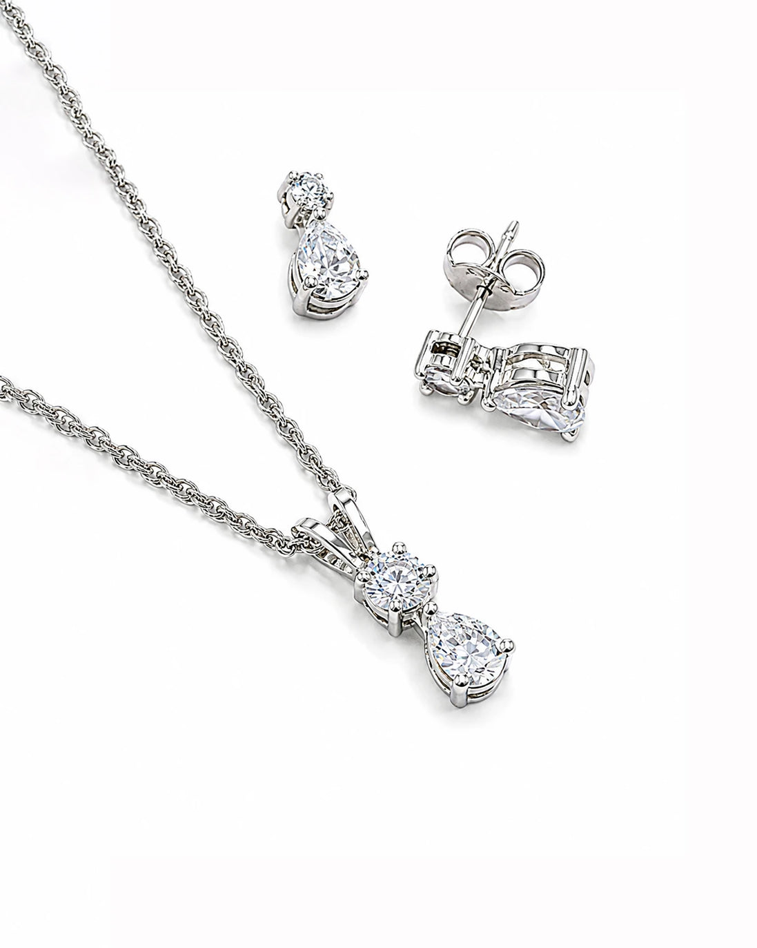 Aurora Duo Drop Jewelry Set