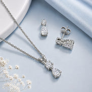 Aurora Duo Drop Jewelry Set
