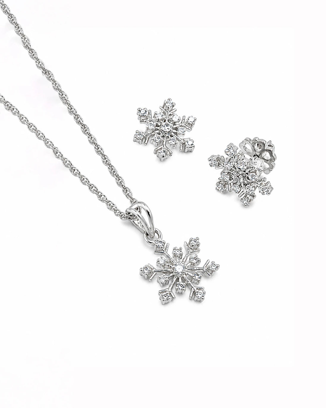 Snowflake Sparkle Jewelry Set