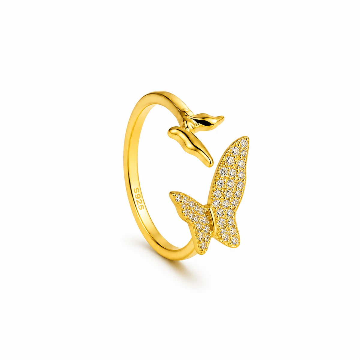 Whale Tail Open Ring
