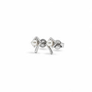 Pearl Prism Stud Earrings