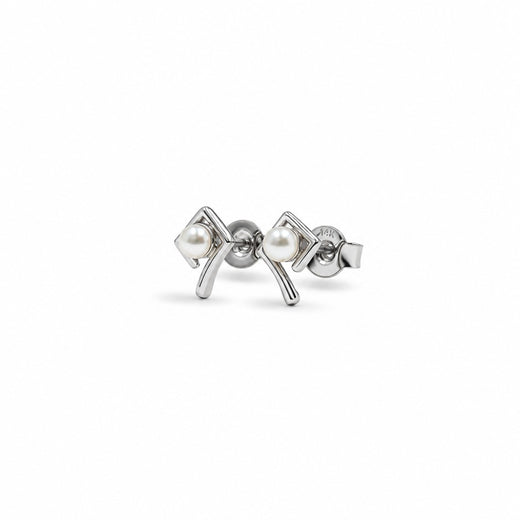 Pearl Prism Stud Earrings