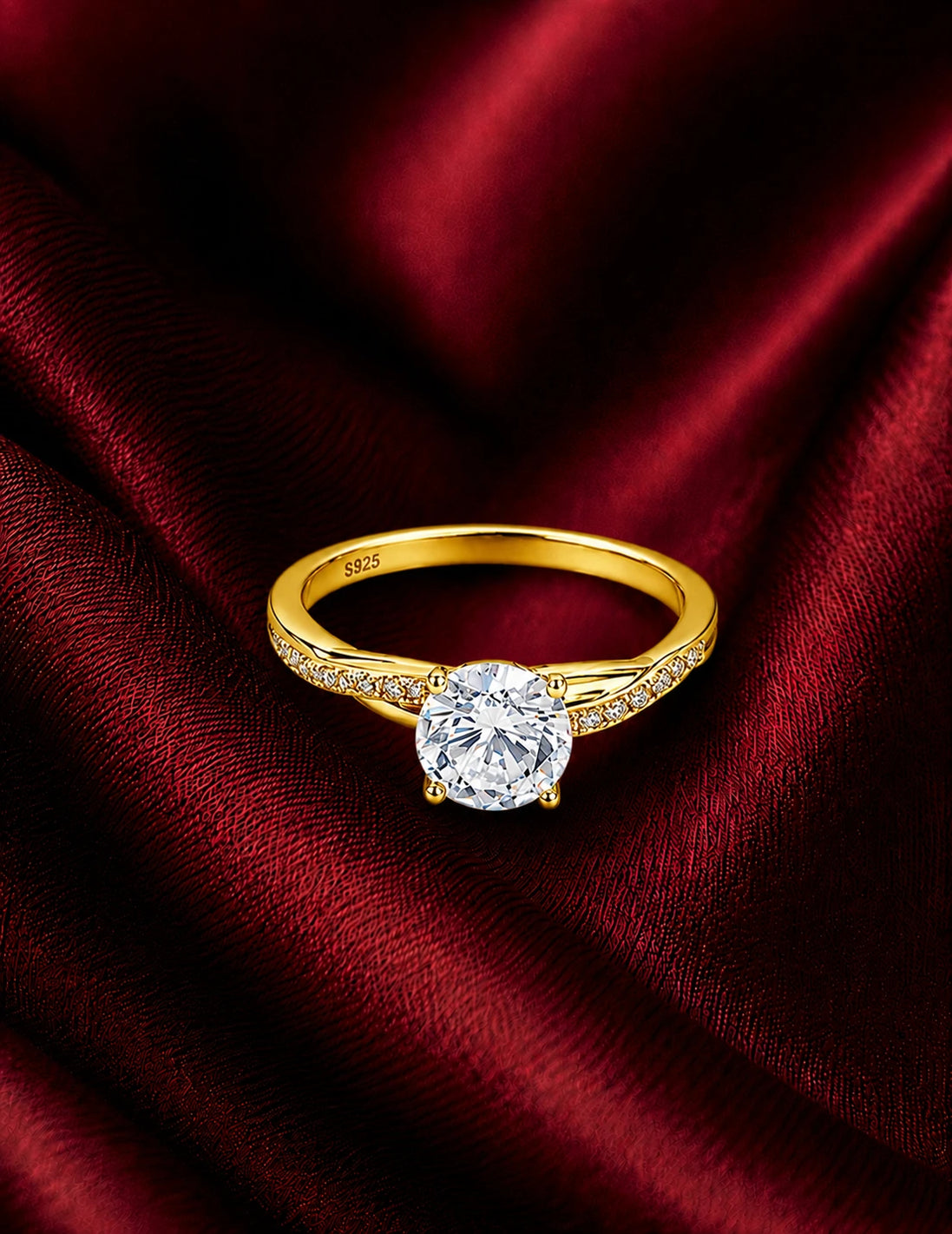 Celeste Solitaire Ring