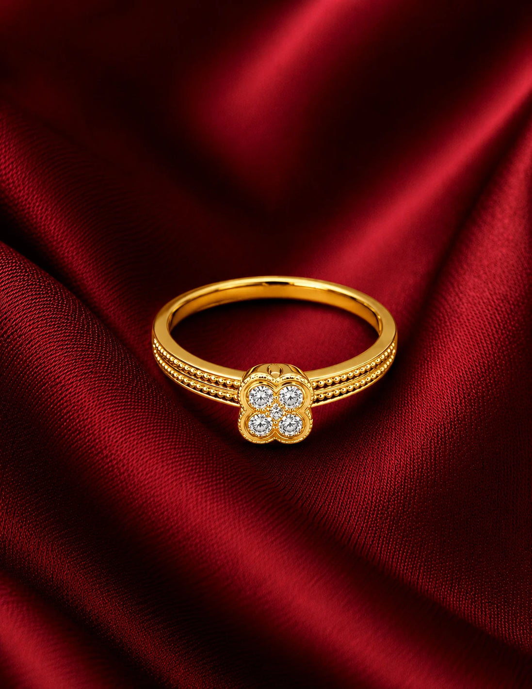 Clover Bloom Ring