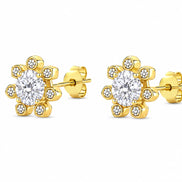 Celeste Bloom Stud Earrings