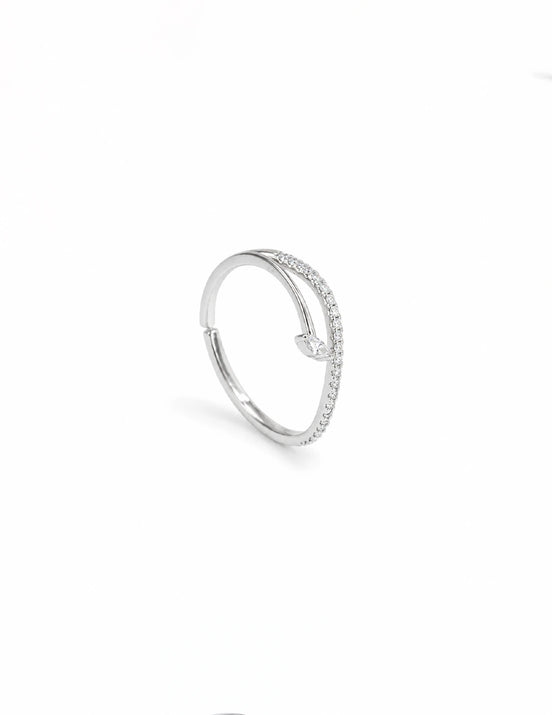 Marquise Spark Open Ring