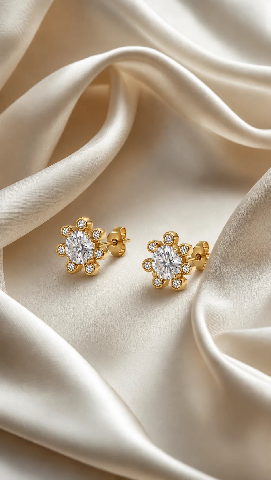 Celeste Bloom Stud Earrings