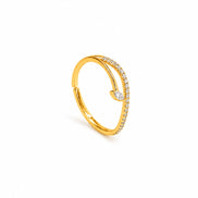 Marquise Spark Open Ring