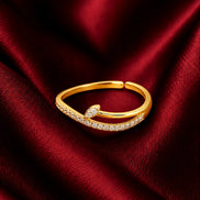 Marquise Spark Open Ring
