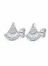 Seraphine Fan Stud Earrings