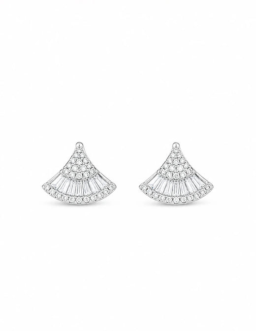 Seraphine Fan Stud Earrings