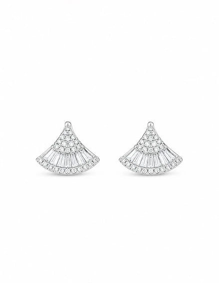 Seraphine Fan Stud Earrings