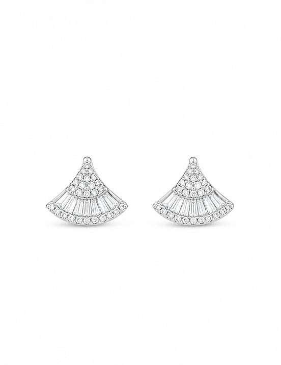 Seraphine Fan Stud Earrings
