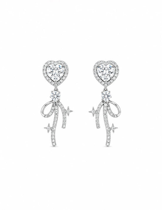 Amour Cascade Drop Earrings