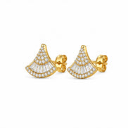 Seraphine Fan Stud Earrings